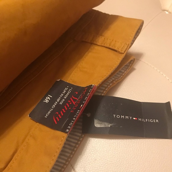 NEW Tommy Hilfiger Harvest Gold Modern Skinny Stretch Jeans Size 16 - Picture 2 of 7